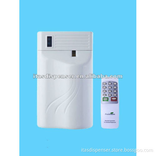 Larger coverage remote control air fresher dispenser